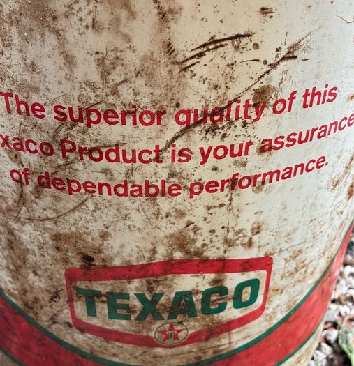 Vintage Texaco 5 Gallon Can