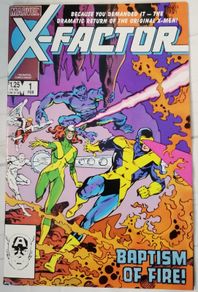 X-Factor #1 First appearance of Cameron Hodge - Key Issue (1986)