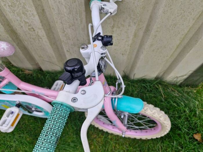 16" unicorn girls bike