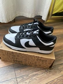 Nike Dunk Low  White Black Panda UK14  EU49.5