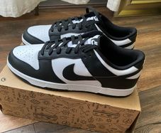Nike Dunk Low  White Black Panda UK14  EU49.5