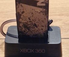 xbox 360 Modern Warfare 3 Bluetooth Earpiece with cradle changer