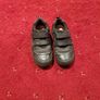 Two pairs Black Clarks School Shoes Image 2