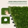 10 PCs 30 x 30cm Artificial Grass Turf, 25mm Pile Image 3