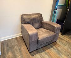 Armchair - Navy Leather