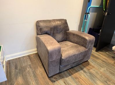 Armchair - Navy Leather