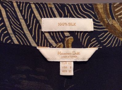 Massimo Dutti Silk Skirt Size 12