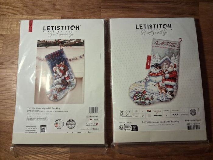 Cross Stitch Christmas Stocking Kit