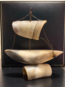 vintage decorative sailing boat