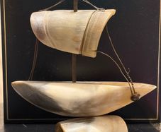 vintage decorative sailing boat