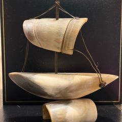 vintage decorative sailing boat