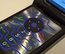 Motorola RAZR V3 Retro Flip Phone + Charger - Gunmetal Gray (Factory Reset / Tested)