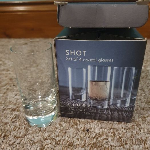 Crystal shot glasses