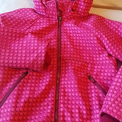 Girls Pink Raincoat - As new