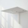 IKEA white folding desk Image 5