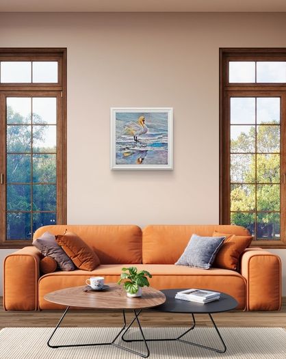 The Stillness Beneath | Oil Painting | Framed