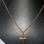 Pristine Vintage 9ct Gold Cross/Curb Chain Image 4