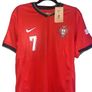 Signed Cristiano Ronaldo Portugal 2024 Home Jersey - New with COA Image 2