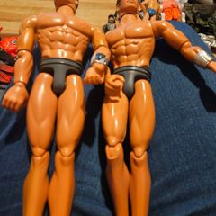 2 Max Steel Dolls and Accessories