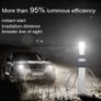 2pcs H4 3 Color 60W 9600Lm Headlight 6000K/4300K/3000K 12V Yellow Fog Lights for car Brightest Led Lamp Copper Cooling Led lights Image 4