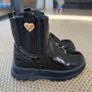 Patent black River Island boots Image 3