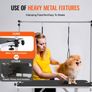 Dog Grooming table Professional Extra Large Pet Grooming Table with Double Grooming Arm and Storage Shelf Image 3