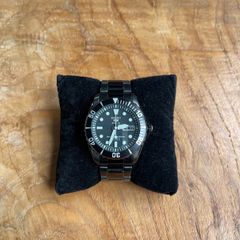 Seiko 5 Sports SNZF21J1 Automatic 41mm Black Dial Stainless Steel Box & Papers