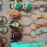 Pokemon figures, keychains, erasers Image 5