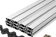 Spring Wire and Lock Channel, 6.56ft Spring Lock &amp; U-Channel Bundle for Greenhouse, 40 Packs PE Coated Spring Wire &amp; Aluminum