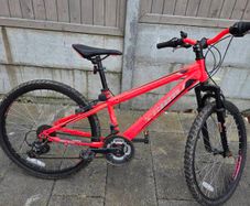 Assorted kids' bikes