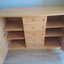 Rossmore corner glass display cabinet, sideboard and music system unit. Image 4