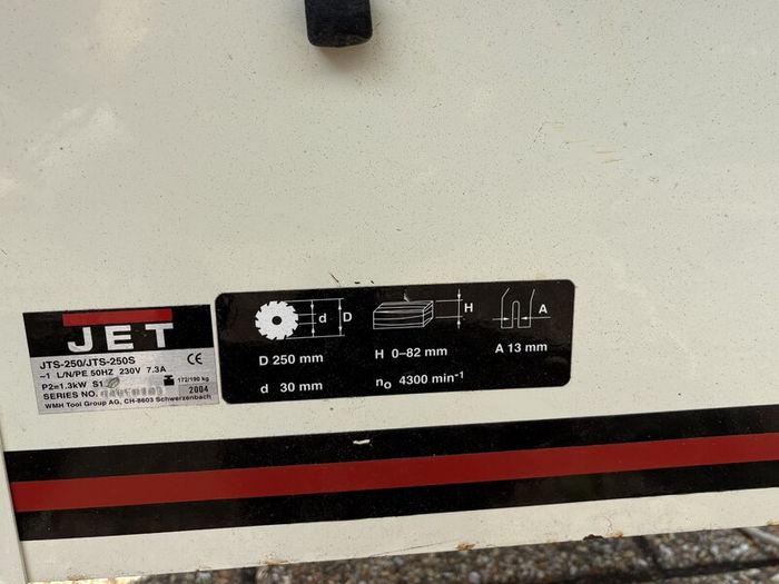 Table saw JET