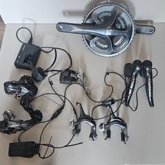 Shimano Ultegra Di2 electronic groupset for road / racer bike.