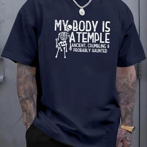 "My Body Is Temple" T-shirt