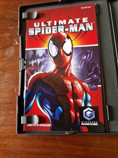 Italian Version Ultimate Spider Man Nintendo Gamecube games Original Pal