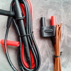 Fluke TL75 Hard Point Test Lead & Fluke 80BK-A Type K temperature probes - for digital Multimeters