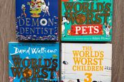 David Walliams Book Bundle - 3 Hardbacks &amp; 1 Paperback