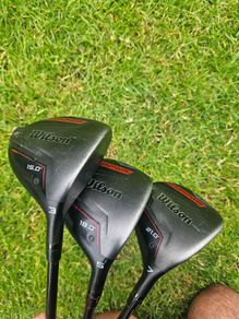 Wilson Dynapwr 3, 5, and 7 Woods