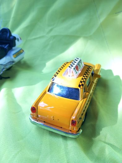 Diecast, I love New York car pull back Classic Checker taxi  gift present kids children  toys