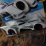 Batmobile White ! The Flash ! 2023 ! Hot Wheels ! by Mattel ! Image 4