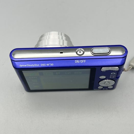 Sony DSC-W730 16.1MP Digital Camera Blue - Full Kit