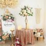 BRAND NEW Candle Holders Metal Flower Vases wedding Candlestick Stand Image 2