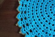 Vintage tablemats, placemats, doily, 1970s
