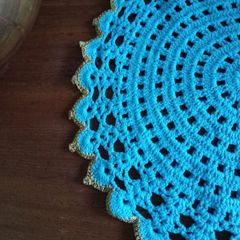 Vintage tablemats, placemats, doily, 1970s