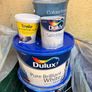 Unopened & opened white paint Image 2