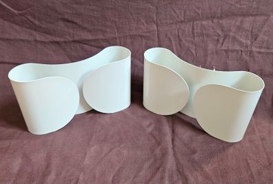Vintage Flos Foglio Wall Lights (1960s) - Vintage Italian Mid Century Wall Lights - Vintage Lighting