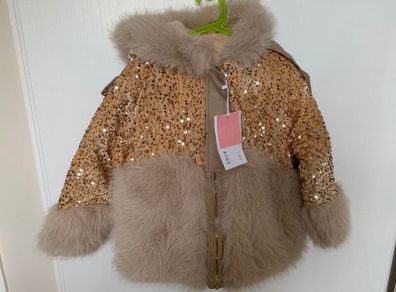 kids sparkling coat