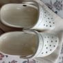 white ladies Crocs Image 2