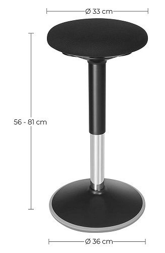 New Home Office Adjustable Work Stool - FREE P&P