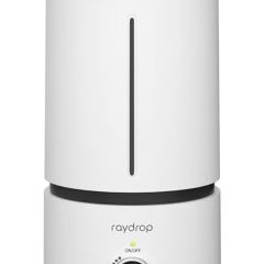 Cool Mist Humidifiers for Babies, 1.70L Quiet Ultrasonic Humidifier, Space-Saving, Filterless, Auto Shut Off  White, UK 220V